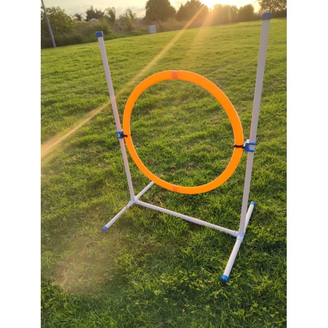 מתקן אג'יליטי לכלבים - מקפצה איכותית וחזקה קוטר 65