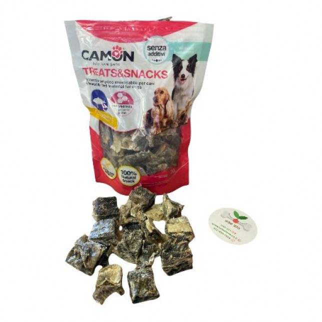 CAMON - נגיסי דג קוד קראנצ'ים 70 גרם CAMON - נגיסי דג קוד קראנצ'ים 70 גרם