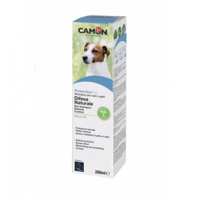 Camon - שמפו טבעי להרחקת פרעושים 200 מ"ל