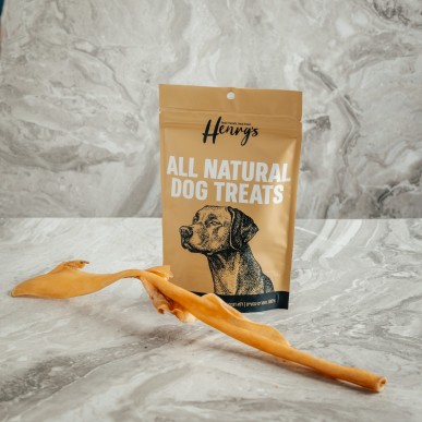 הנריס - קרקפת ענקית ללעיסה ארוכה 50 ס"מ 