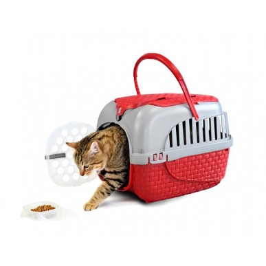 כלוב נשיאה לחתולים וכלבים קטנים (נתפס בחגורת הבטיחות של הרכב) מחיר החל מ - 