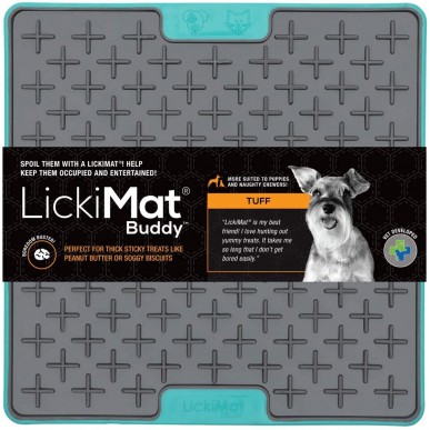 ליקי מט - משטח האכלה איטית לכלבים וחתולים Buddy קשיח
