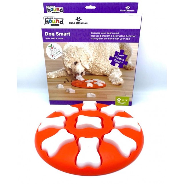 Nina Ottesson - משחק חשיבה לכלבים בשילוב חטיפים dog smart (עצמות)