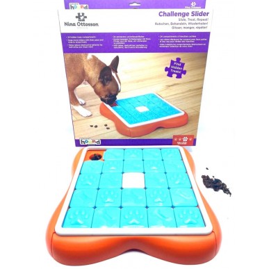 Nina Ottosson - משחק חשיבה לכלבים בשילוב חטיפים challenge slider