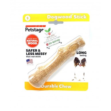 Petstages - עצם דנטלית מעץ טבעי לכלבים קטנים SMALL