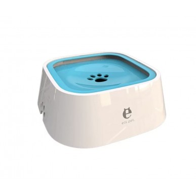  ELSPET - קערת שתייה  לכלבים מונעת טפטוף מים והרטבה של פה הכלב 1 ליטר 