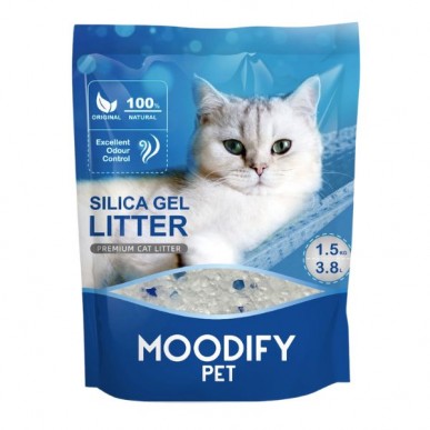 מודיפיי חול קריסטלי לחתולים – 3.8 ליטר