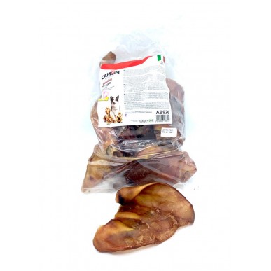 אוזני חזיר טבעיות ענקיות - מארז 1 ק"ג