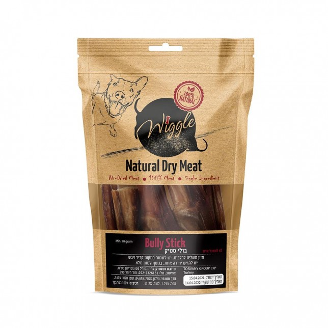 וויגל - בולי סטיק בקר 70 גרם