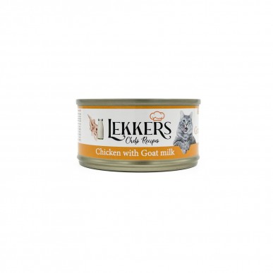 LEKKERS - מעדן חתולים טבעי טונה אדומה וביצה קשה 85 ג'