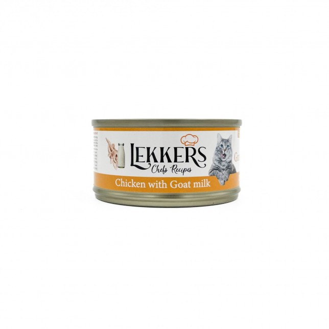 LEKKERS - מעדן חתולים טבעי טונה אדומה וביצה קשה 85 ג'