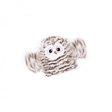 FOFOS - צעצוע ינשוף לחתול אינטרקטיבי מתנדנד ומצייץ (נטען עם USB)