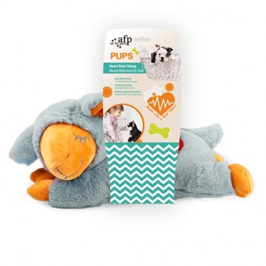 בובת הרגעה לכלבים עם דופק בדמות כבשה 