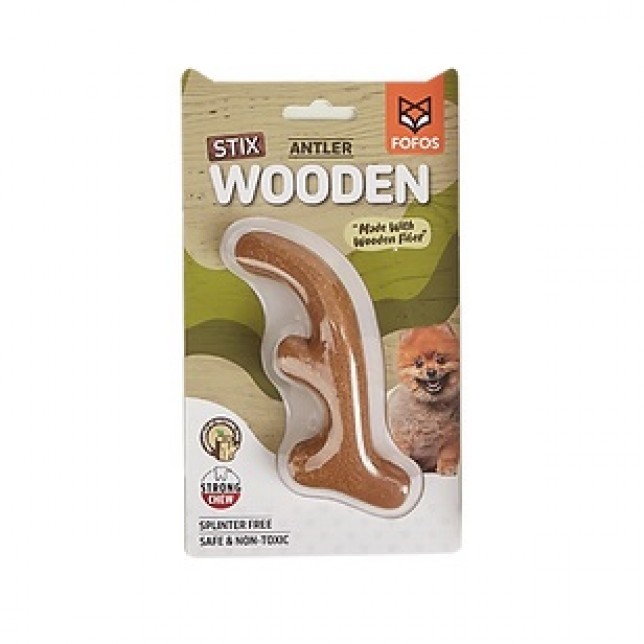 FOFOS - צעצוע לעיסה דנטלי מעץ טבעי ANTLER