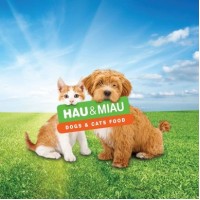 מזון טבעי לכלבים וחתולים של חברת האו ומיאו